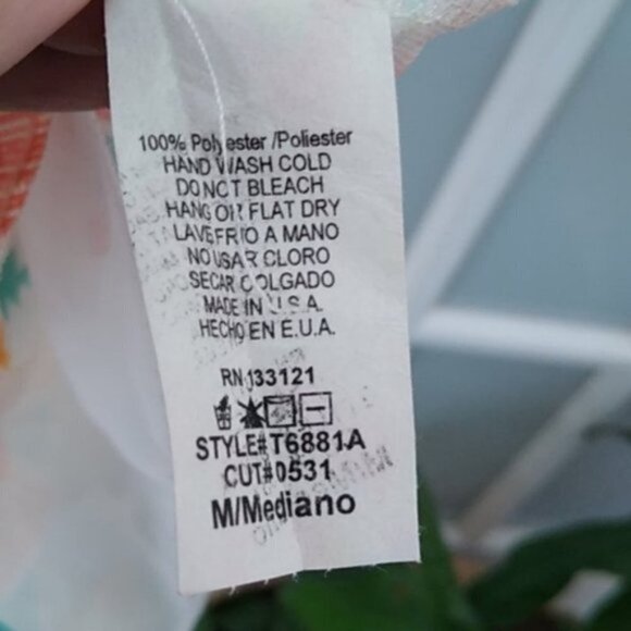 NWOT Oatt USA Layered Tiered Tank Top - Picture 11 of 13